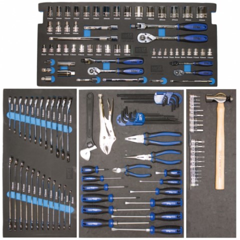 SP - TOOL KIT 137PC - METRIC ONLY - ( SUIT SP40101) 